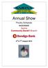 Annual Show. Poultry Schedule. Sarina Community Bank Branch MAJOR SPONSOR
