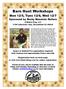 Barn Hunt Workshops. Sponsored by Rocky Mountain Matrix Dog, LLC 2780 Industrial Lane, Broomfield CO 80020