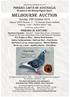 PHOENIX LOFTS OF AUSTRALIA 55 years in the Racing Pigeon Sport. MELbOURNE AUCTION Sunday, 25th October 2015