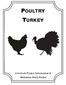 POULTRY TURKEY. Livestock Project Information & Skillathon Study Packet