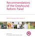 Recommendations of the Greyhound Reform Panel