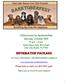 Wilkommen to Barktoberfest! Saturday, October 14th 11 am 3 pm. Jarboe Bayou Park, Birch Road Clear Lake Shores, TX Information Package