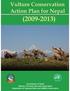 Vulture Conservation Action Plan for Nepal ( )