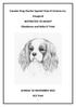 Cavalier King Charles Spaniel Club of Victoria Inc. Inaugural RESTRICTED TO HEIGHT Obedience and Rally-O Trials