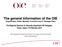 The general Information of the OIE (Organization, Roles, Mandate, Functions and 5 th Strategic Plan)