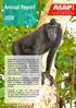 Annual Report. Celebes Crested Macaque macaca nigra Roland Wirth