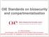 OIE Standards on biosecurity and compartmentalisation