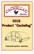 2018 Product Cackellog