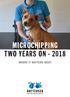 MICROCHIPPING TWO YEARS ON WHERE IT MATTERS MOST