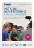 pets in advertising a social concern Good practice guidance for the responsible use of pet animals in advertising Summary guide Supported by