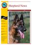 Shepherd News. Website   Inside this issue: President s Report 2. Secretarial Report 3. Point Score 4. Breed Affairs Report