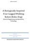 A Biologically Inspired Four-Legged Walking Robot (Robo-Dog)