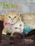 Paw. Street Journal. The Magazine of the Kentucky Humane Society Spring Lifelong Friends.
